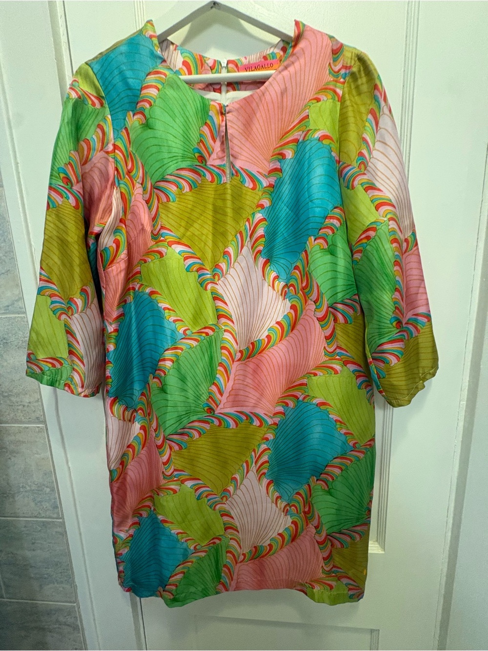 Beautiful Vilagallo Silk Dress